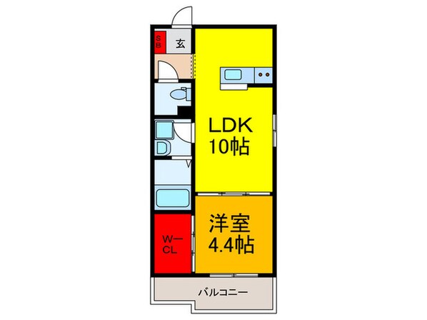 ARCA弥刀駅前の物件間取画像